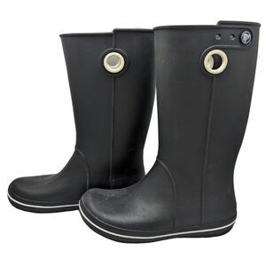 Crocs Jaunt Tall Boots women's Size 5